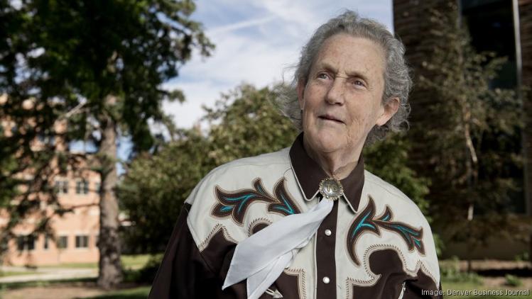 Photo of Temple Grandin, courtesy of the Denver Business Journal